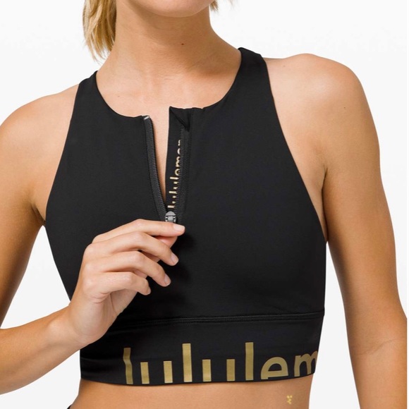 Lululemon Energy Bra High Neck Long Line Zip Special Edition - Picture 3 of 16